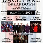 Carson Peters and Iron Mountain at the Backyard Breakdown