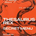 Thesaurus Rex with Secret Menu