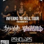 Real Art Tacoma Presents: Cyanate, Defier, Vanished, Psyclops
