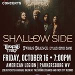 Shallowside wsg/ Turning Tydes, Sybil's Silence, and Cylus Boyd Band