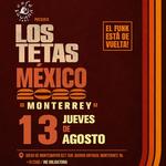 Los Tetas Tour 2026 - Monterrey, Mexico, Café Iguana