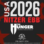 The Hunger supporting Nitzer Ebb at Scout Bar