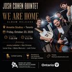 Josh Cohen Quintet — We Are Home Album Release Show