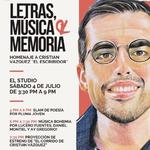 Letras, Música y Memoria. Homenaje a Cristian Vázquez "El Escribidor"