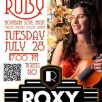 Ruby at the Roxy Theater Rockport, Il