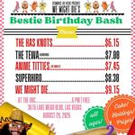 We Might Die's Bestie Birthday Bash