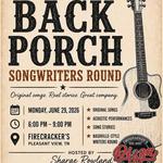 Back Porch Songwriters Round