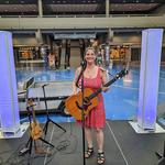Samantha Sears at Pittsburgh International Airport