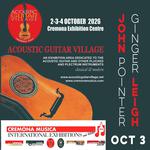 Italy-Cremona: John Pointer with GINGER LEIGH at the Acoustic Guitar Village Cremona