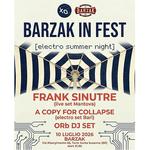 Frank Sinutre Live at Barzak - Torre Santa Susanna (BR) - July 10, 2026