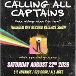 "The Things That I've Lost" Record Release Show - Thunder Bay