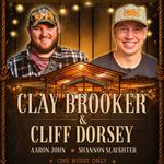 Clay Brooker & Cliff Dorsey - Kickoff to Deep Creek Folk Fest - (FULL BAND)