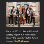 Shuffle Demons at the PEC Jazz Festival!
