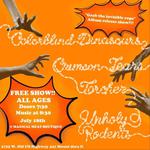 Colorblind Dinosaurs Album Release Party 