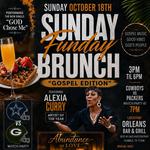 Sunday Funday Brunch Gospel Edition