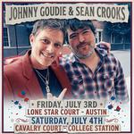 Johnny Goudie with Sean Crooks in College Station