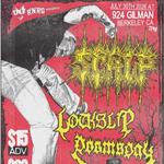 Scalp, Lockslip, Doomsday & more @ 924 Gilman