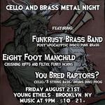 Cello and Brass Metal Night