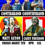 Contraband Countryband w/Matt Axton, Casey Freedom @ Darrell's Tavern