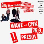 Billy Barman | Koncerty na podporu kultúrnych centier | Prešov