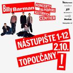 Billy Barman | Koncerty na podporu kultúrnych centier | Topoľčany