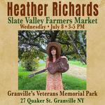 Heather Richards at Slate Valley Farmers Market