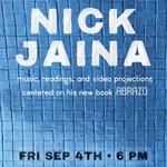 Nick Jaina at Remotion Wines