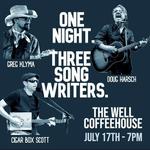 Doug Harsch, Cigar Box Scott, Greg Klyma  - 3 Artists, One Night!