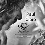 Paul Cipro live at The Inn at Fox Hollow