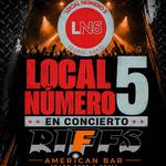 LN5 en Directo  Riffs American Bar