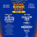 Bama Rawk Fest - using both indoor outdoor stages 
