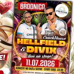 Hellfield & Divix - live on stage | BRODNICA