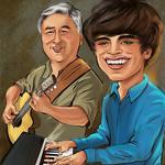 Sean and Ian Okamoto at Sawmill Saloon