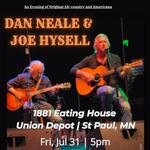 Joe Hysell & Dan Neale - Live at 1881 Eating House