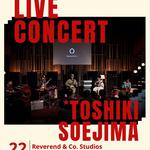 Toshiki Soejima Band Concert & Workshop and Intimate Concert at Reverend & Co. StudiosA
