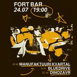INDIE/ALTERNATIVE ROCK EVENING WITH 🇪🇪 Manufaktuuri Kvartal  🇫🇮 bluedrive  🇱🇻 DINOZAVR