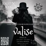Karen Myatt's VALISE ~ Lancement d'Album Release Show