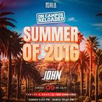 ON CAMPUS RELOADED SUMMER OF 2016 I JUEVES 9 DE JULIO