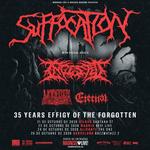 Suffocation + Ingested + Undeath + Eternal (Barcelona)