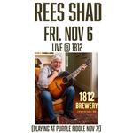Rees Shad brings his songs and stories to 1812 Brewery in Cumberland