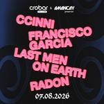 Amancay Showcase x Crobar (CCINNI, Francisco Garcia, Last Men On Earth, RADON)