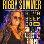 Rigby Summer at Alva Beer Co. in Alva, Okla. (solo acoustic)