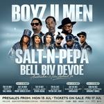  Boyz II Men’s Australian & New Zealand tour with Salt-N-Pepa and Bell Biv DeVoe