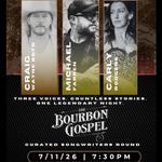 The Bourbon Gospel's Curated Writers Round Michael Farren, Craig Wayne Boyd, Carly Rogers