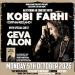 Kobi Farhi - UK Book launch / special show