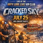 Cracked Sky in the VIP Club before Lynryd Skyryd and Foreigner