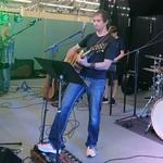 Travis Lee band at Revive Church