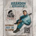 Brandon Kruger live at Walk the Line!
