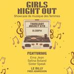 Girls Night Out - showcase de musique des femmes @Le Billy
