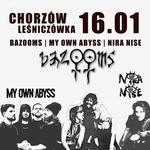 ŻEŃSKI SRACZ TOUR I CHORZÓW I 16.01 I BAZOOMS+MY OWN ABYSS+NIRA NISE